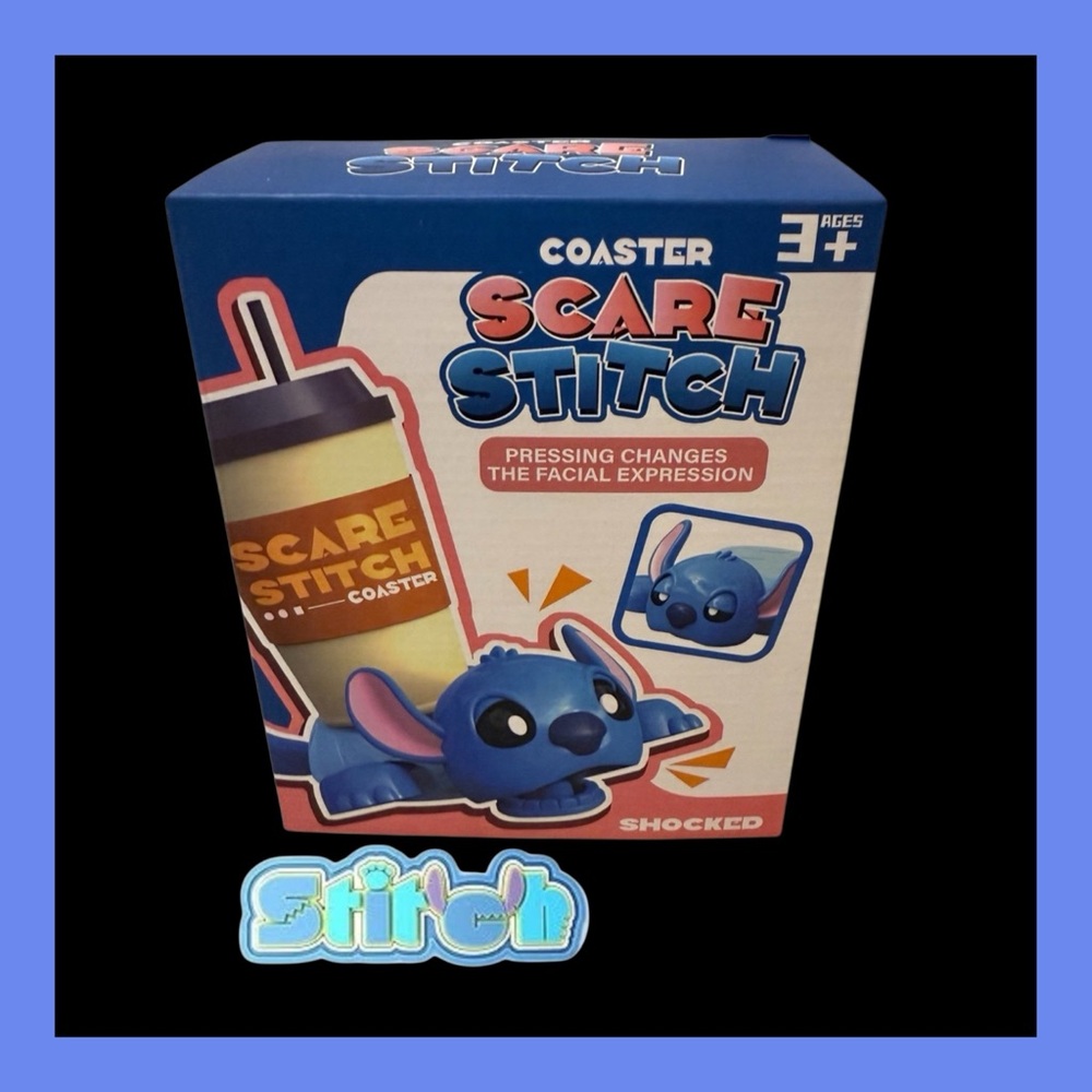 ❗️NEW❗️Scare Stitch Coaster